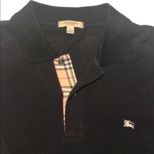 Burberry long sleeve polo.